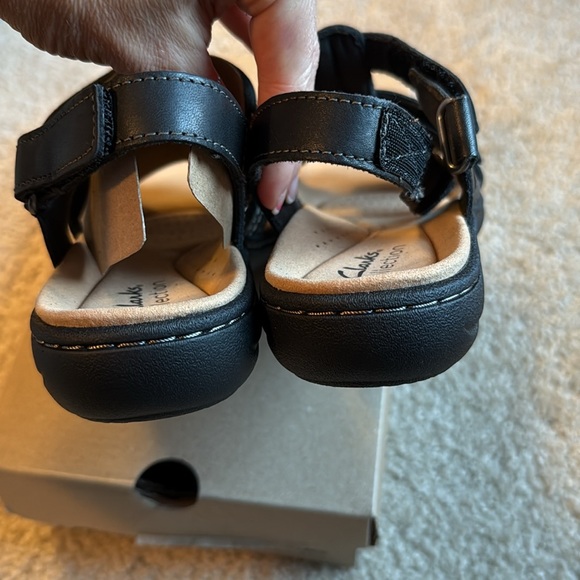 Clark’s Laurieann Vine Strappy sports sandal shoe black size 6 comfortable - Picture 4 of 5